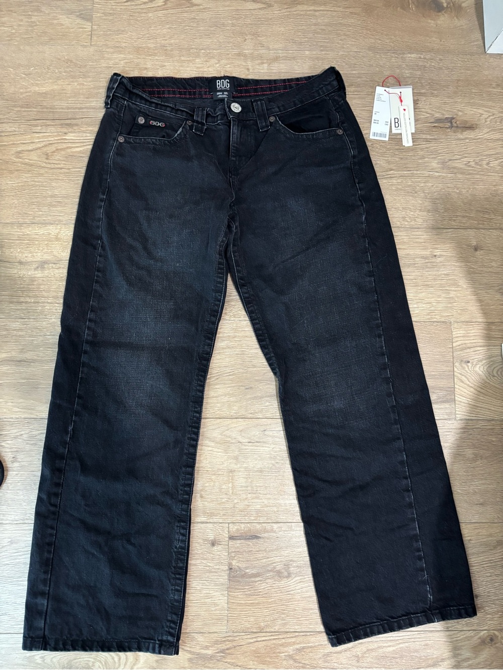 BDG Women's Black Kayla Lo Rise Jeans